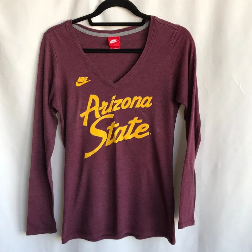 Nike Arizona State University long-sleeve tee, size M
